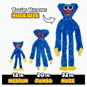 POPPY PLAYTIME - Huggy Wuggy Huge Plush